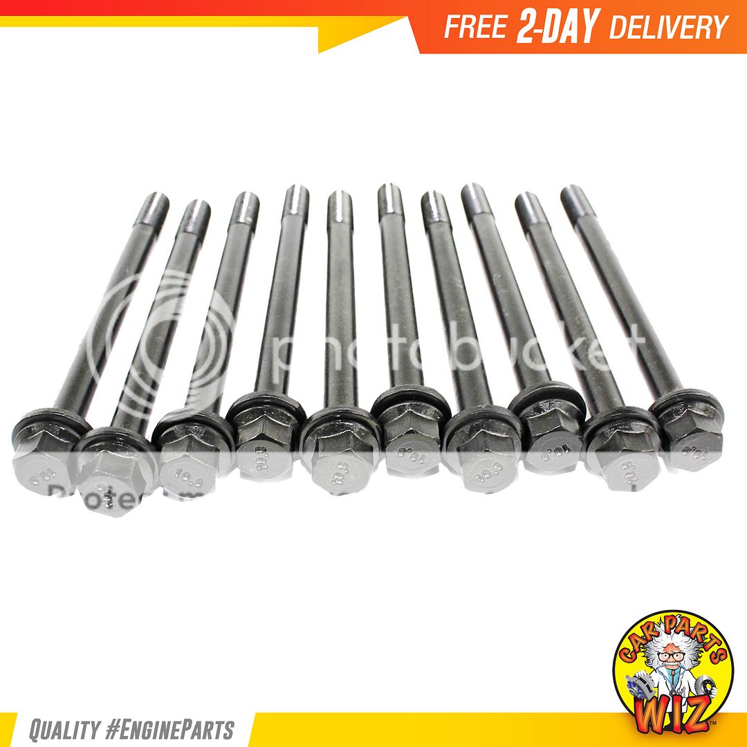 Head Gasket Set Bolts Kit Fits 9400 Honda Del Sol 1.6L DOHC 16v B16A2